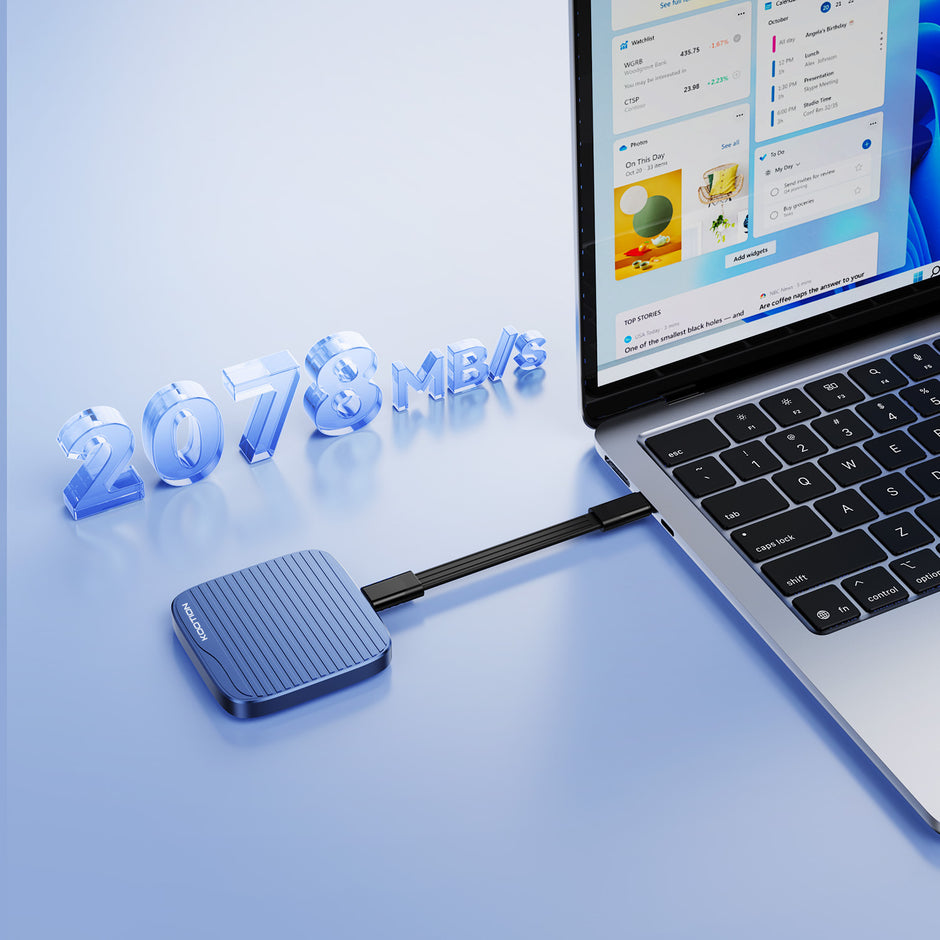 KOOTION USB 3.2 Gen 2x2 USB-C External SSD Magnetic up to 2000MB/s