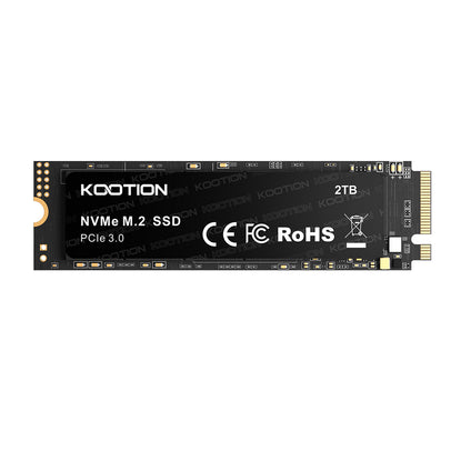 KOOTION PCIe 3.0 NVMe M.2 Internal Solid State Drive up to 3400MB/s