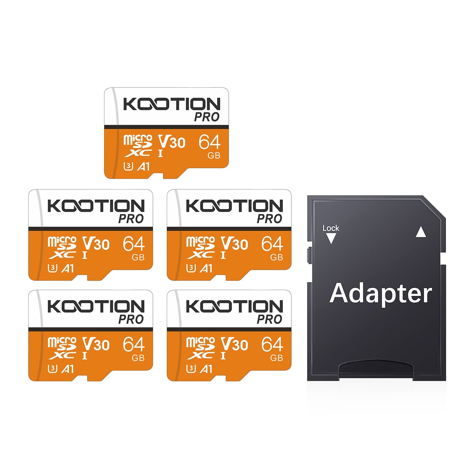 KOOTION microSD Card - U3, V30, A1, UHS-I – kootion