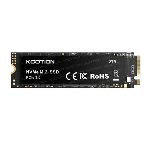KOOTION PCIe 3.0 NVMe M.2 Internal Solid State Drive up to 3400MB/s - 