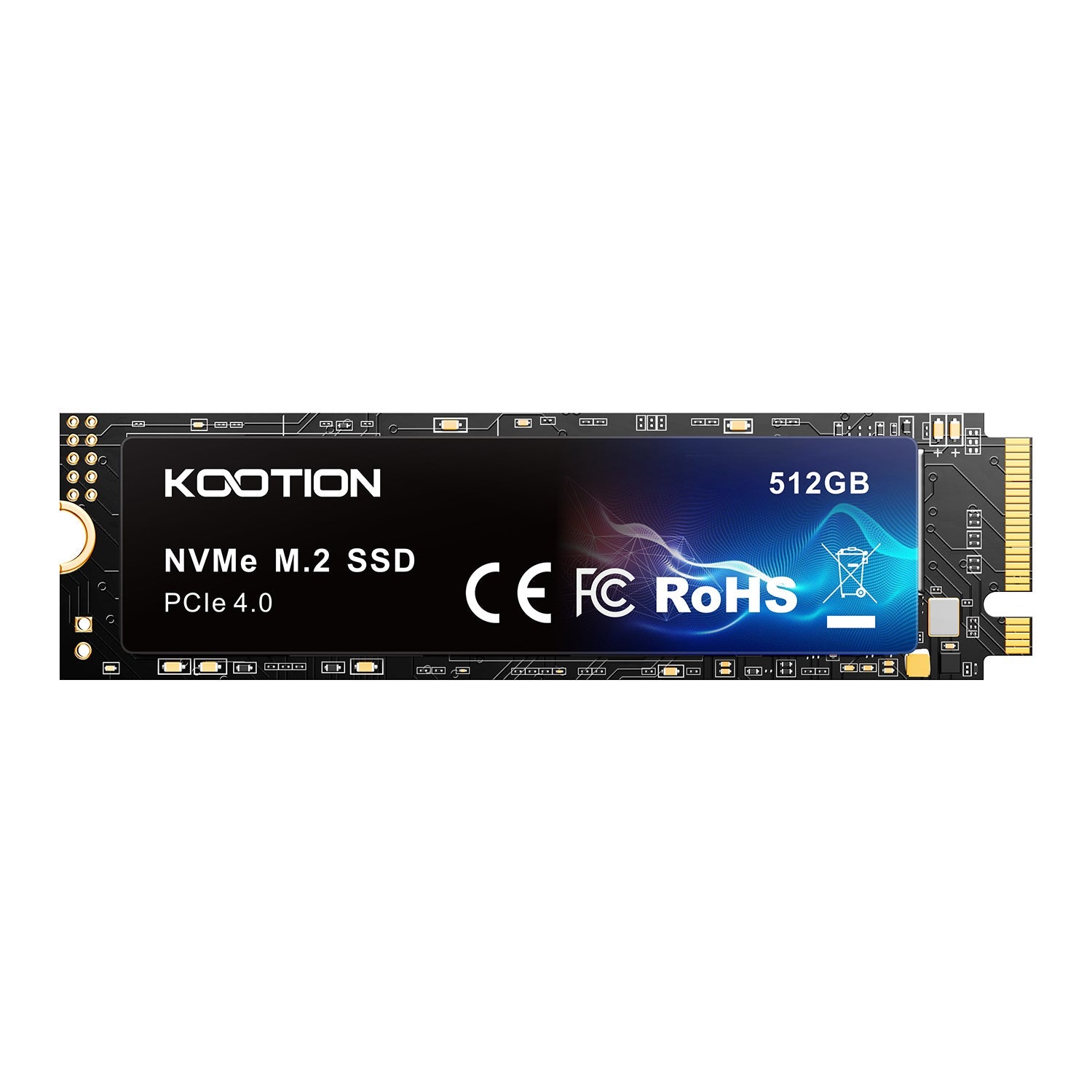 KOOTION PCIe 4.0 NVMe M.2 Internal Solid State Drive up to 5000MB/s - kootion