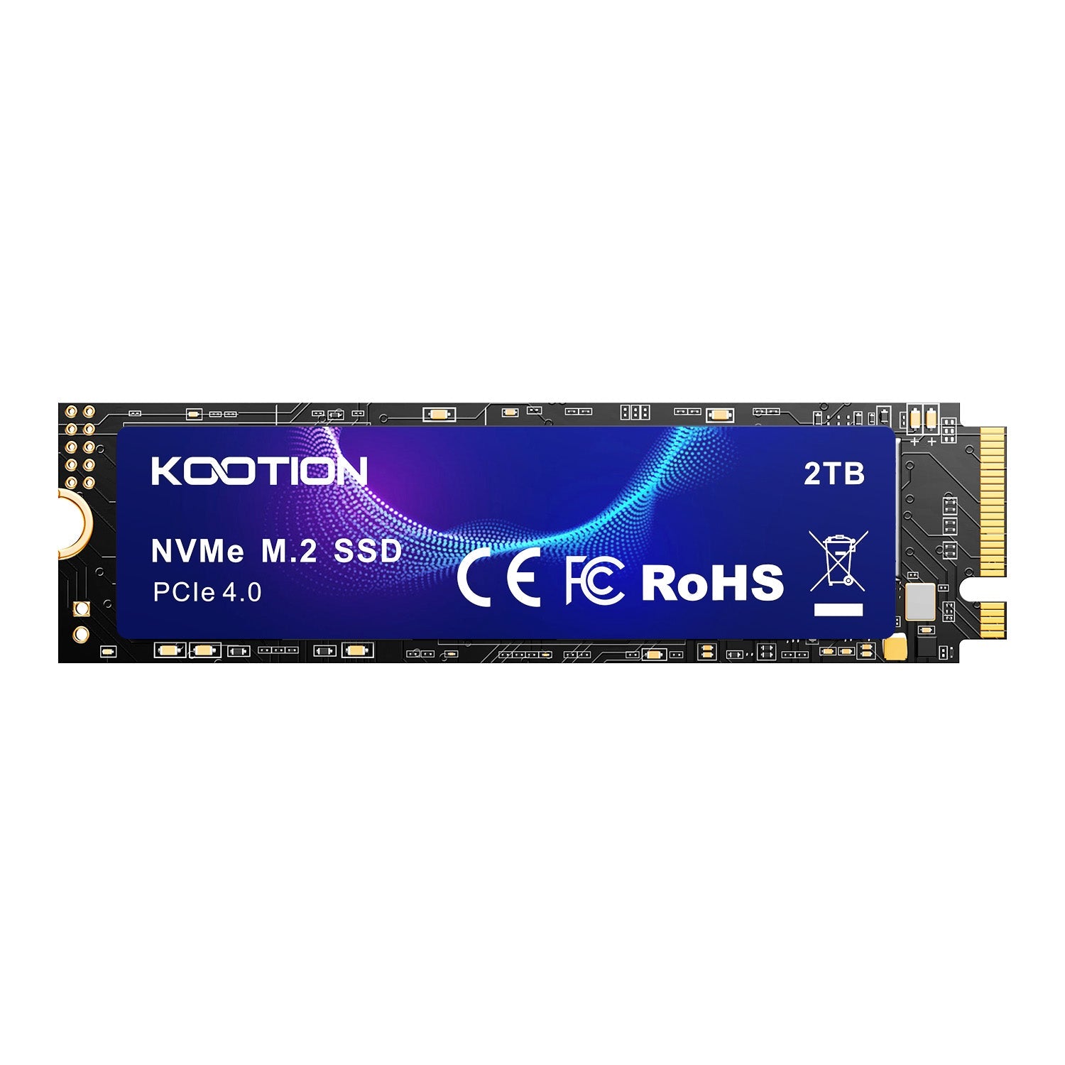 KOOTION PCIe 4.0 NVMe M.2 Internal Solid State Drive up to 7300MB