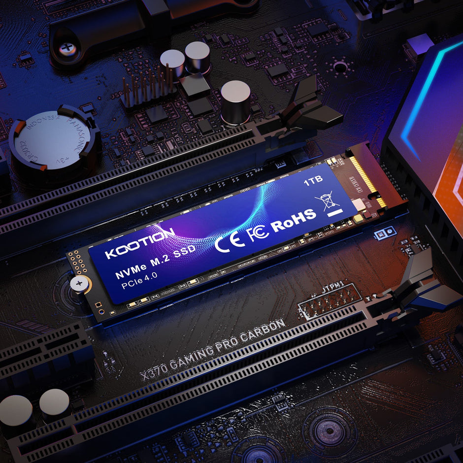 KOOTION PCIe 4.0 NVMe M.2 Internal Solid State Drive up to 7300MB/s - 