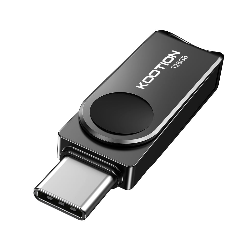 KOOTION USB 3.2 Gen 1 USB - C Flash Drive Swivel Metal - 