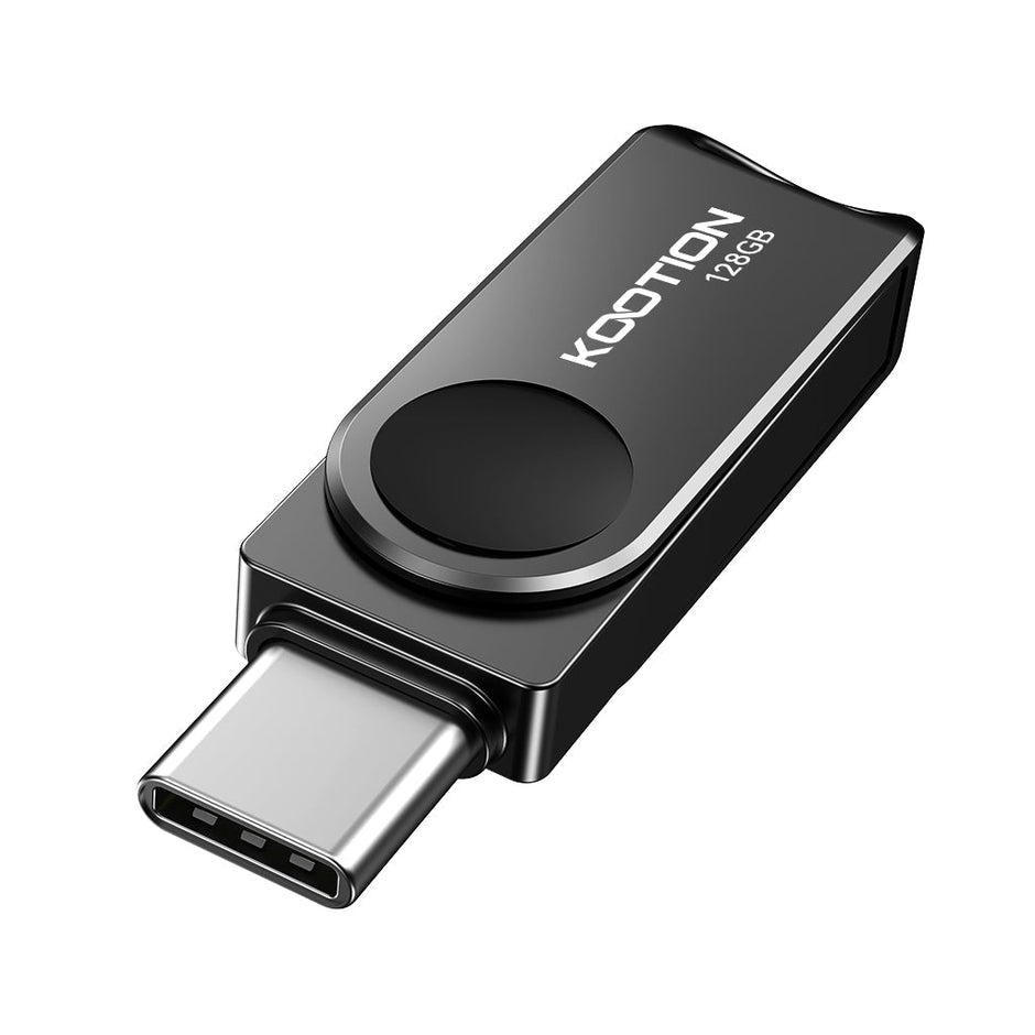 KOOTION USB 3.2 Gen 1 USB - C Flash Drive Swivel Metal - 