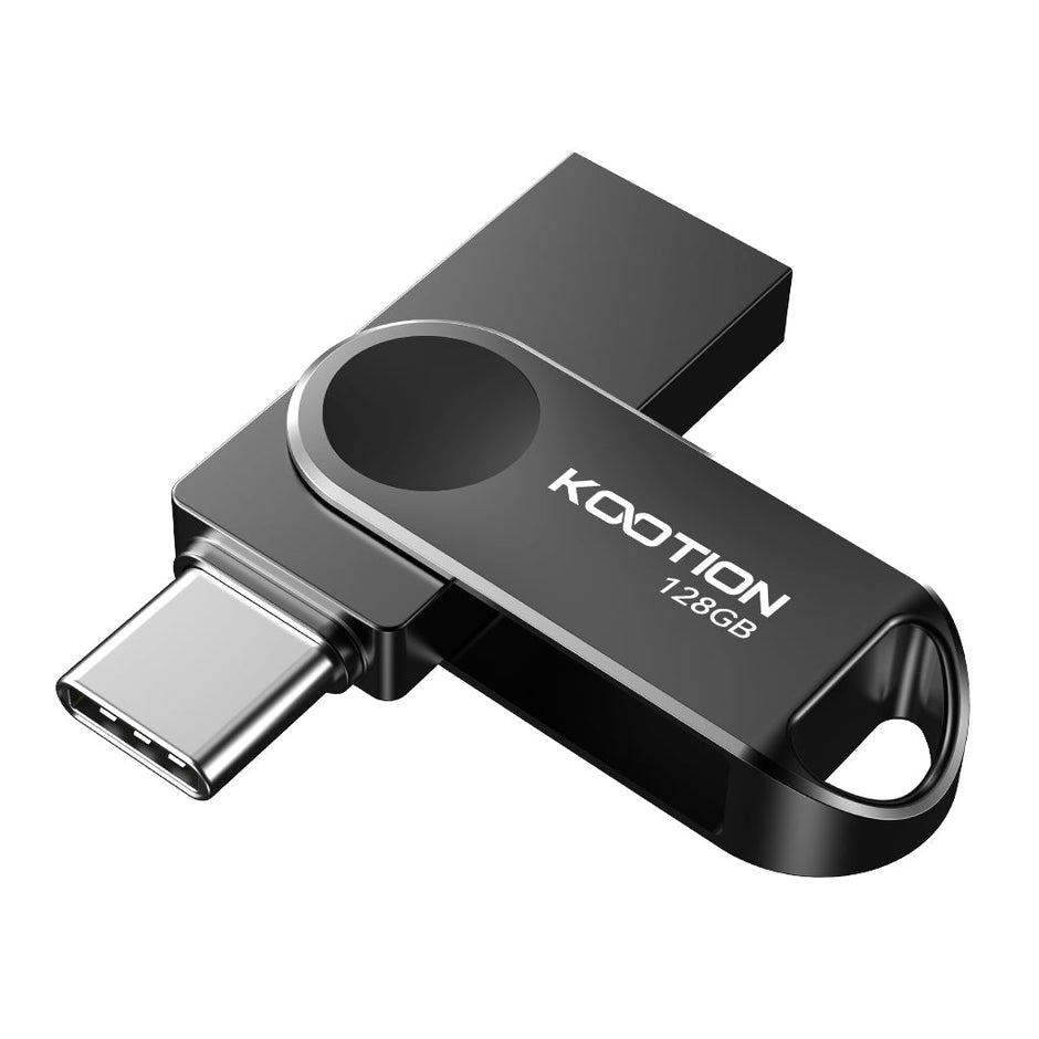 KOOTION USB 3.2 Gen 1 USB - C Flash Drive Swivel Metal - 