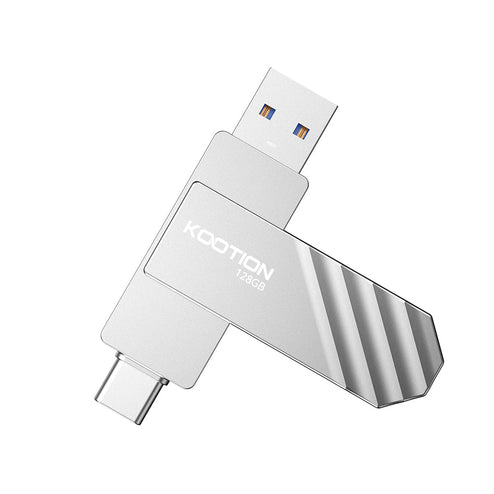 KOOTION USB 3.2 Gen 1 USB - C Flash Drive up to 450MB/s Swivel Metal - 