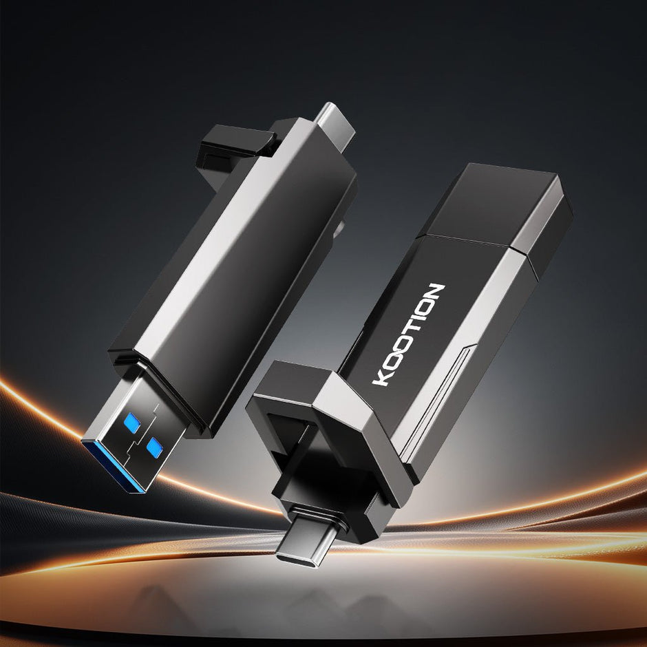 KOOTION USB 3.2 Gen 2 USB-C Flash Drive up to 1000MB/s Metal - kootion